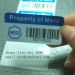 security barcode labels/asset labels barcode/bar code labels