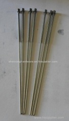 Ejector pin and Ejector tube for moulds