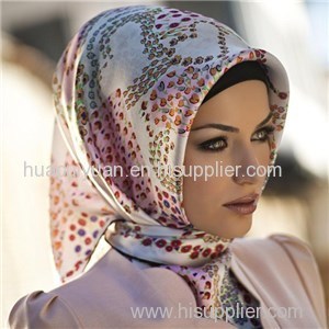 Custom Digital Print Silk Hijab China