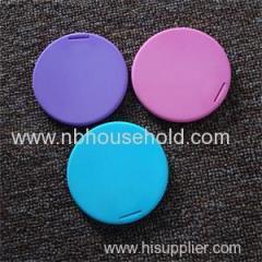 PLASTIC POCKET MIRROR .