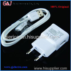 Wholesale for cell phone travel charger High Quality USB Cable+EU plug Wall charger