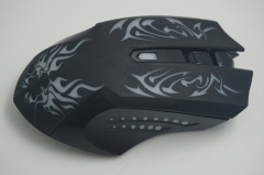 2000 DPI Computer Optical 6D Gaming Mouse with Multicolor Breath LED Light