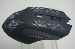 2000 DPI Computer Optical 6D Gaming Mouse with Multicolor Breath LED Light