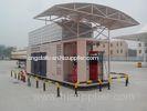 full - Integrated 2 Stage Natural Gas Compressor CNG Fuel Stations 350V / 50Hz