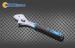 Heavy Duty Hand Tools Steel Chrome Plated 3- Tone PVC Grip Crescent Adjustable Wrench