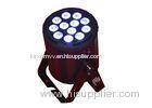 High Brightness 12 X 4 IN1 DMX 512 LED PAR Lights for Disco / Stage Lighting with Big Lense