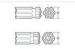 Retrac Button Bits Trapezoid Connection core drill bits