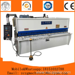 NC hydraulic shearing machine for stainless steel with high quality for sale