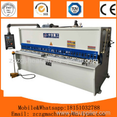 Hot sales hydraulic aluminum plate shearing machine with E21 control system