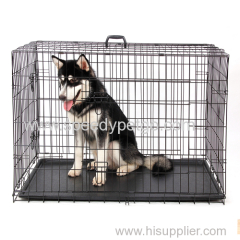 Pet Products Two Doors Dog Metal Cage