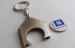 custom zinc alloy metal trolley coin holder token keychain 1