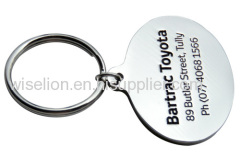 custom zinc alloy metal car logo key holder keychain 10