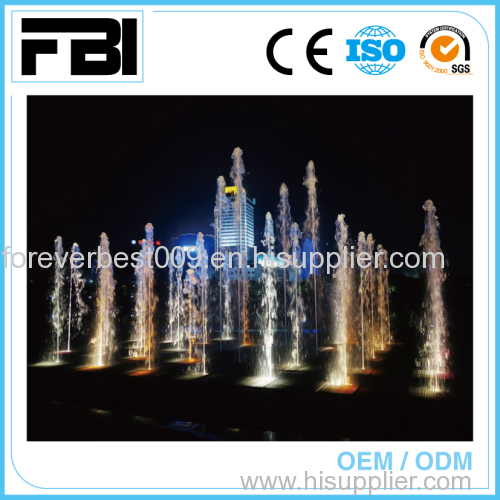 304 stainless steel dry fountain/ music dancing fountain
