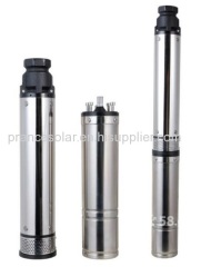 Brushless solar submersible pump