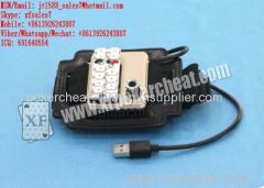 XF new design and advanced technology high speed auto sensor button camera to scan bar-codes marked playing cards