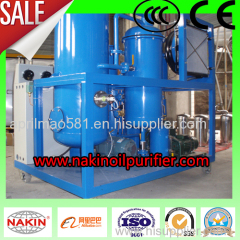 China vacuum lubricating oil purifier machine