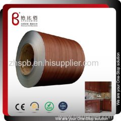 PVC film laminated steel plate for kitchen decoration