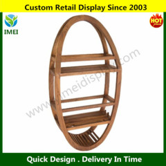 wood spa teak display