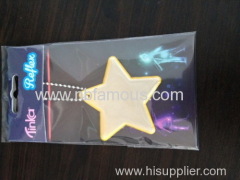 star shape reflective pendant for safety