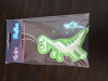 dinosaur shape reflective pendant for safety and for bag decoration