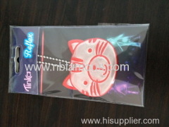 pig shape reflective pendant for safety and for bag decoration