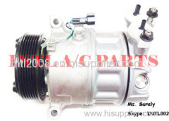 8V6N-19D629-AA 1756P 1756 1754P 1750P P31291929 Sanden PXV16 auto a/c compressor for Mazda/VOLVO S40 / V40 / V50