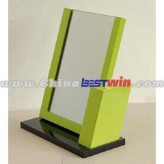 Painted Wooden Framed Mirror /Desktop Makeup Mirror