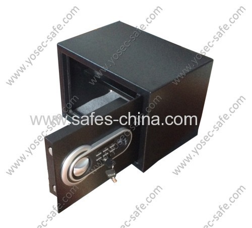 Yosec compact biometric pin code safe locked with code+ fingerprints for home or office use