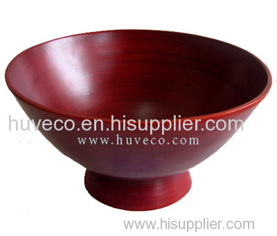 Beautiful Handmade Serving Bamboo Bowl