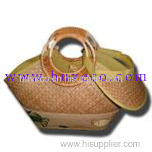 High-quality Handmade Rattan Fashion Handbag