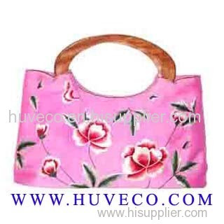 Handmade Fashion Embroidered Silk Handbag