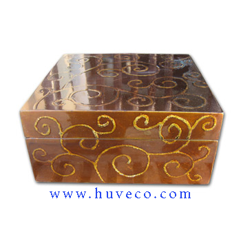 Traditional Vietnam Handmade Lacquer Box
