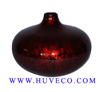 Traditional Vietnam Handmade Lacquer Vase
