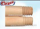 Varnish Wooden Broom Handles Domed End with small hook on top