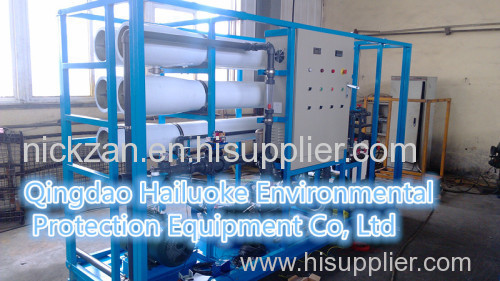 Water Treatment Plant/Seawater Desalination Equipment/Plant/System with Reverse Osmosis System on Board