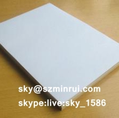 Matte White Adhesive A4 Destructible Stickers Eggshell Paper Sticker for Warranty