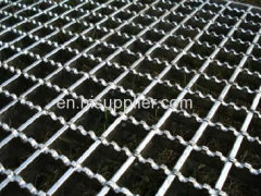 Press-locked grating heng shui