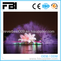 water screen movie/ water curtaim film/ movie water fountain/ outdoor fountain show