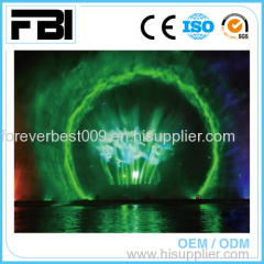 water curtaim film/ water screen movie with colorful laser show/ water fountain