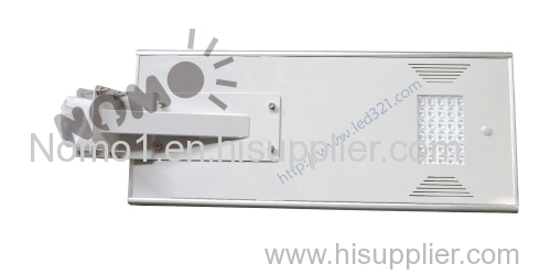 IP 65 High lumen 15 watt integrated solar LED street light bridgelux chip 120lm/W high brightness