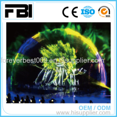 colorful laser fountain/ music dancing fountain/ water fountain project