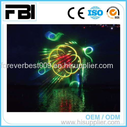 outdoor music dancing fountain/ colorful laser fountain/ water fountain