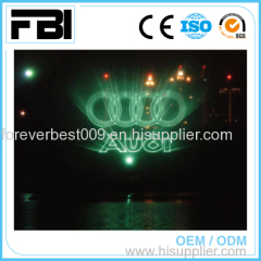 outdoor music dancing fountain/ colorful laser fountain/ water fountain