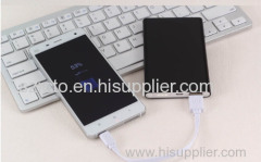 Top Quality Newest 5000mAh ultra slim aluminum material powerbank