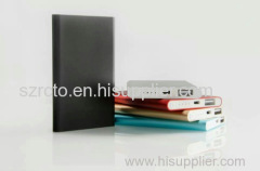 Top Quality Newest 5000mAh ultra slim aluminum material powerbank