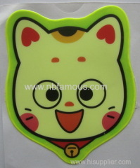 hello kitty face reflective stiker