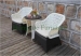 Outdoor patio furniture rattan wicker table chair set