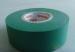 Green PVC Wire Harness Tape Heat Resistant With Matte Surface ROHS