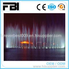 colorful floating fountain/ water dancing music fountain/ outdoor fountain project