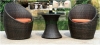 Patio furniture sets outdoor rattan wicker table chairs